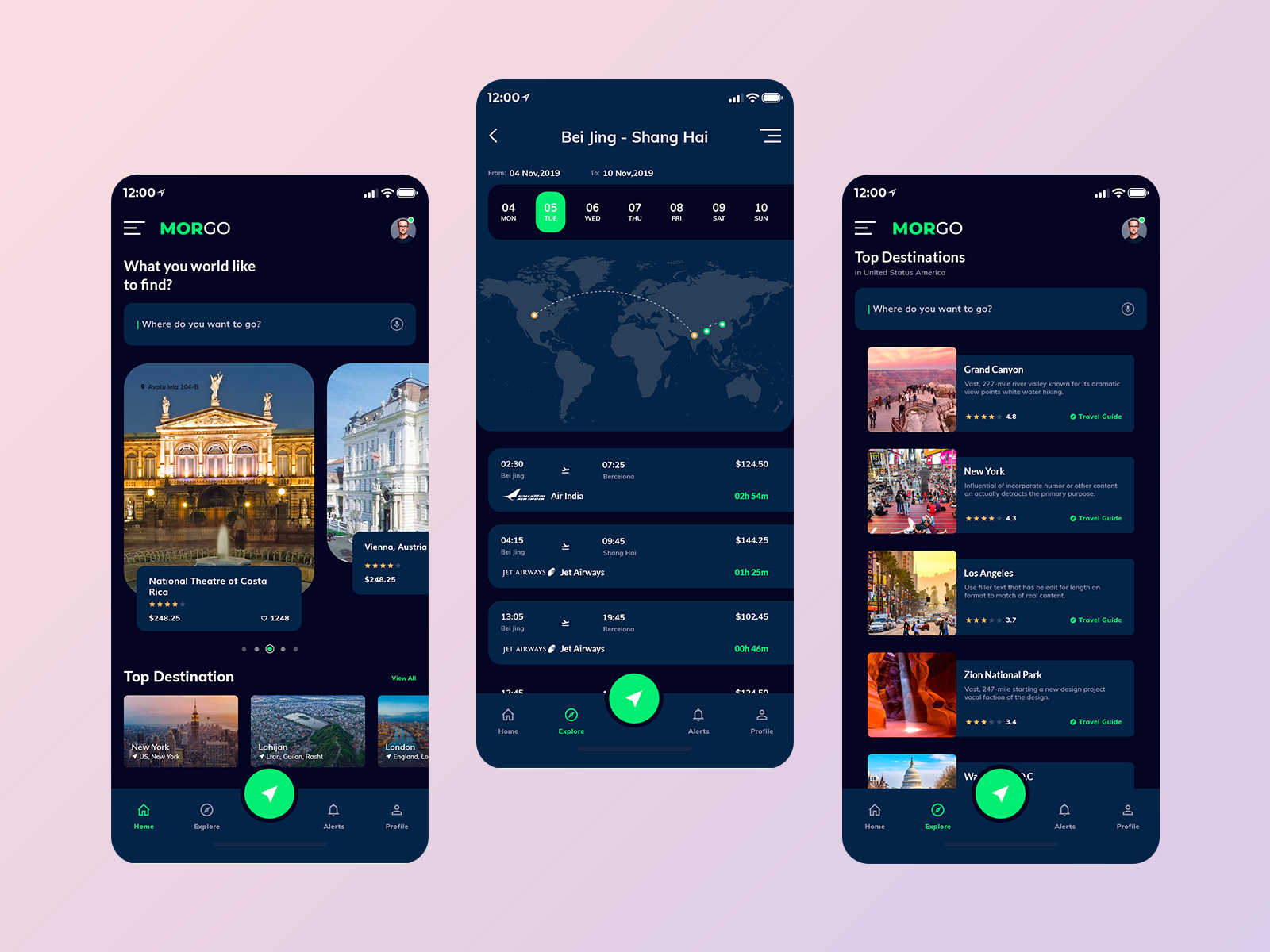  Morgo App Design